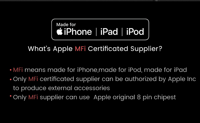 What does MFi-Certified mean and why does it matter?
